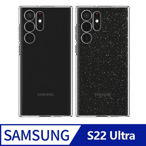 獨家氣墊減震孔設計SGP / Spigen Galaxy S22 Ultra (6.8吋)_Liquid Crystal 手機保護殼