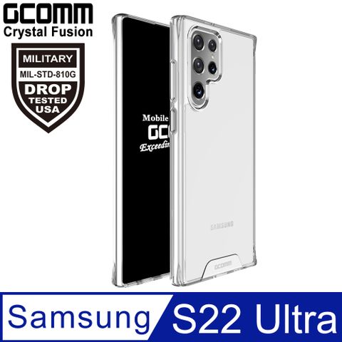 GCOMM Crystal Fusion 晶透軍規防摔殼 三星 S22 Ultra
