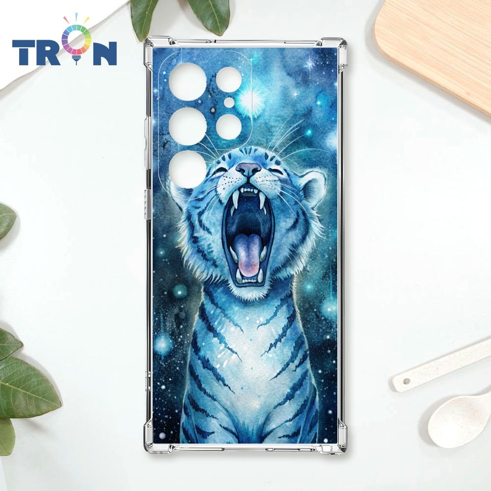  TRON 三星 S22 Ultra 咆嘯的動物們 四角防摔殼 手機殼