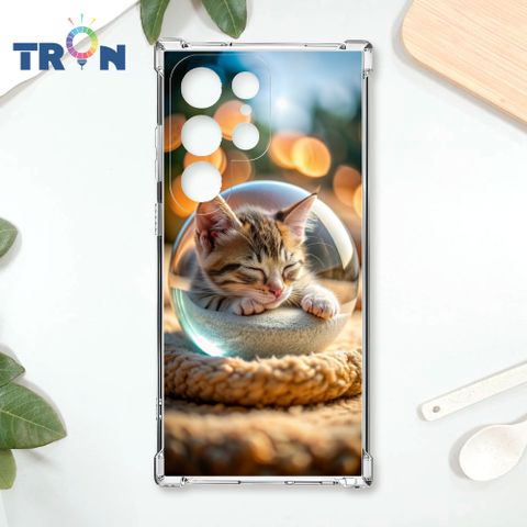 TRON 三星 S22 Ultra 水晶球裡的動物們-1 四角防摔殼 手機殼