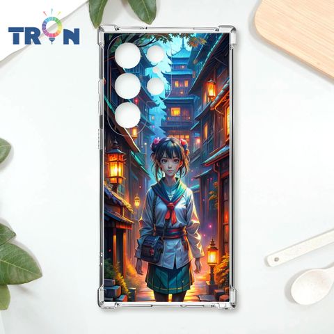 TRON 三星 S22 Ultra 戰時少女 四角防摔殼 手機殼