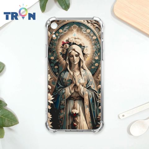 TRON IPhone XR 聖母古典風 四角防摔殼 手機殼