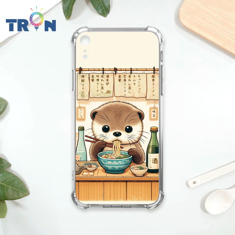  TRON IPhone XR 萌一番拉麵屋 四角防摔殼 手機殼