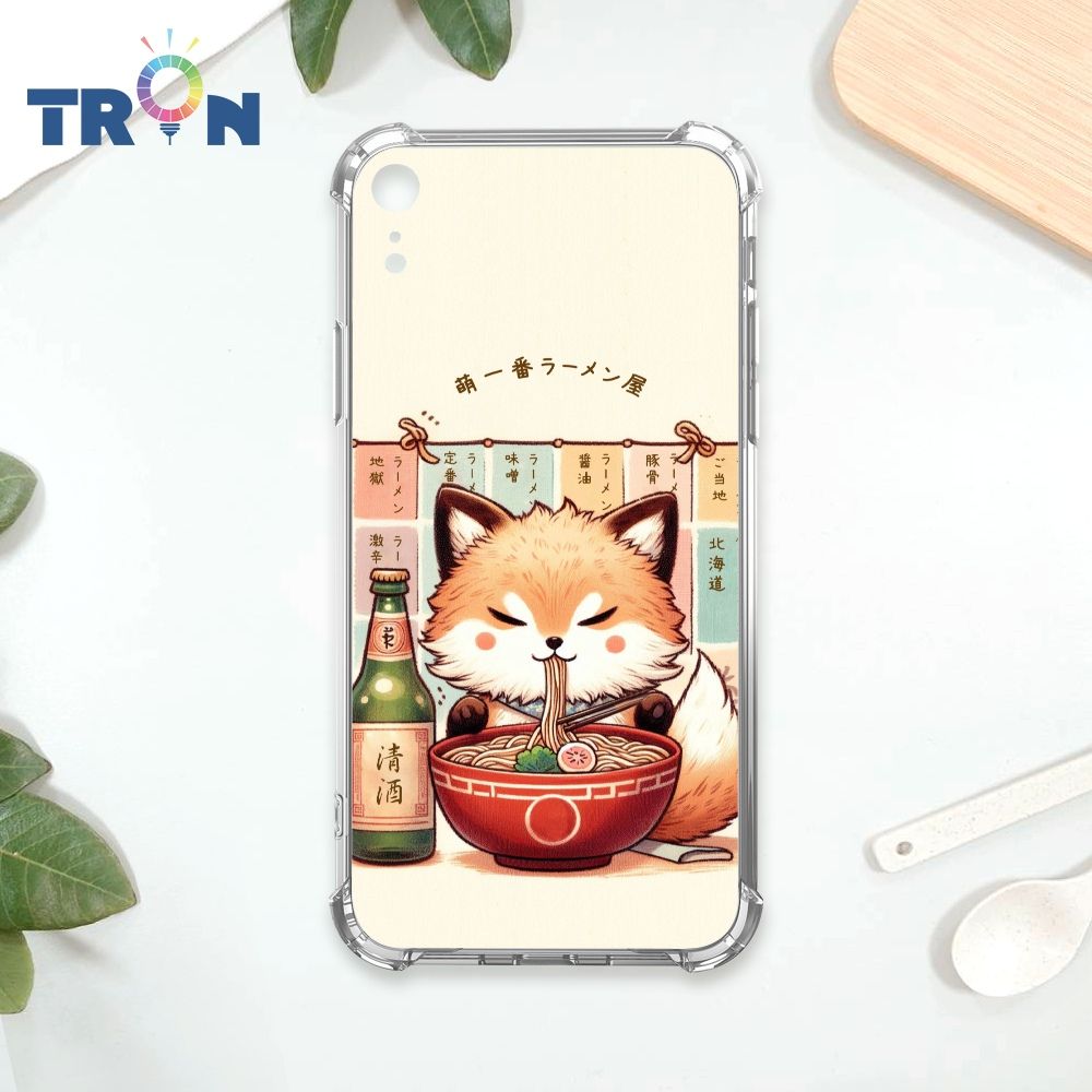  TRON IPhone XR 萌一番拉麵屋 四角防摔殼 手機殼