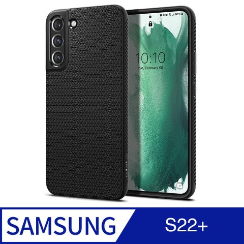 菱格紋設計 獨家氣墊減震孔設計SGP / Spigen Galaxy S22+ (6.6吋)_Liquid Air手機保護殼