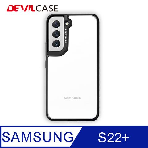 DEVILCASE 惡魔殼 Samsung Galaxy S22+ 惡魔防摔殼 標準版 - 黑色