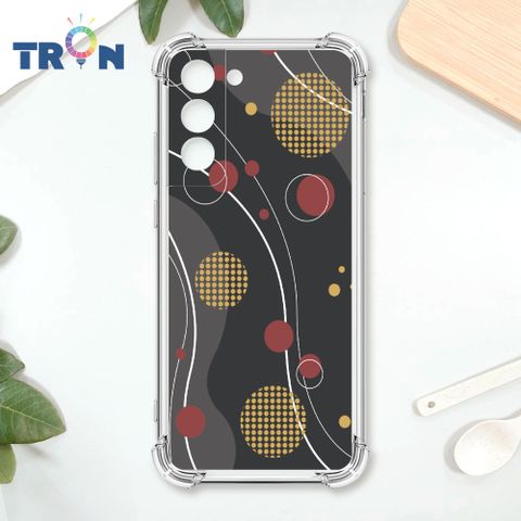 TRON 三星 S22 PLUS 日系和風圓點律動系列 四角防摔殼 手機殼
