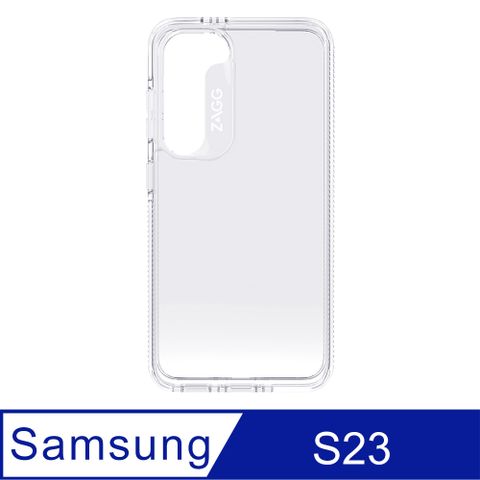 ZAGG Samsung Galaxy S23 水晶透明-防摔保護殼