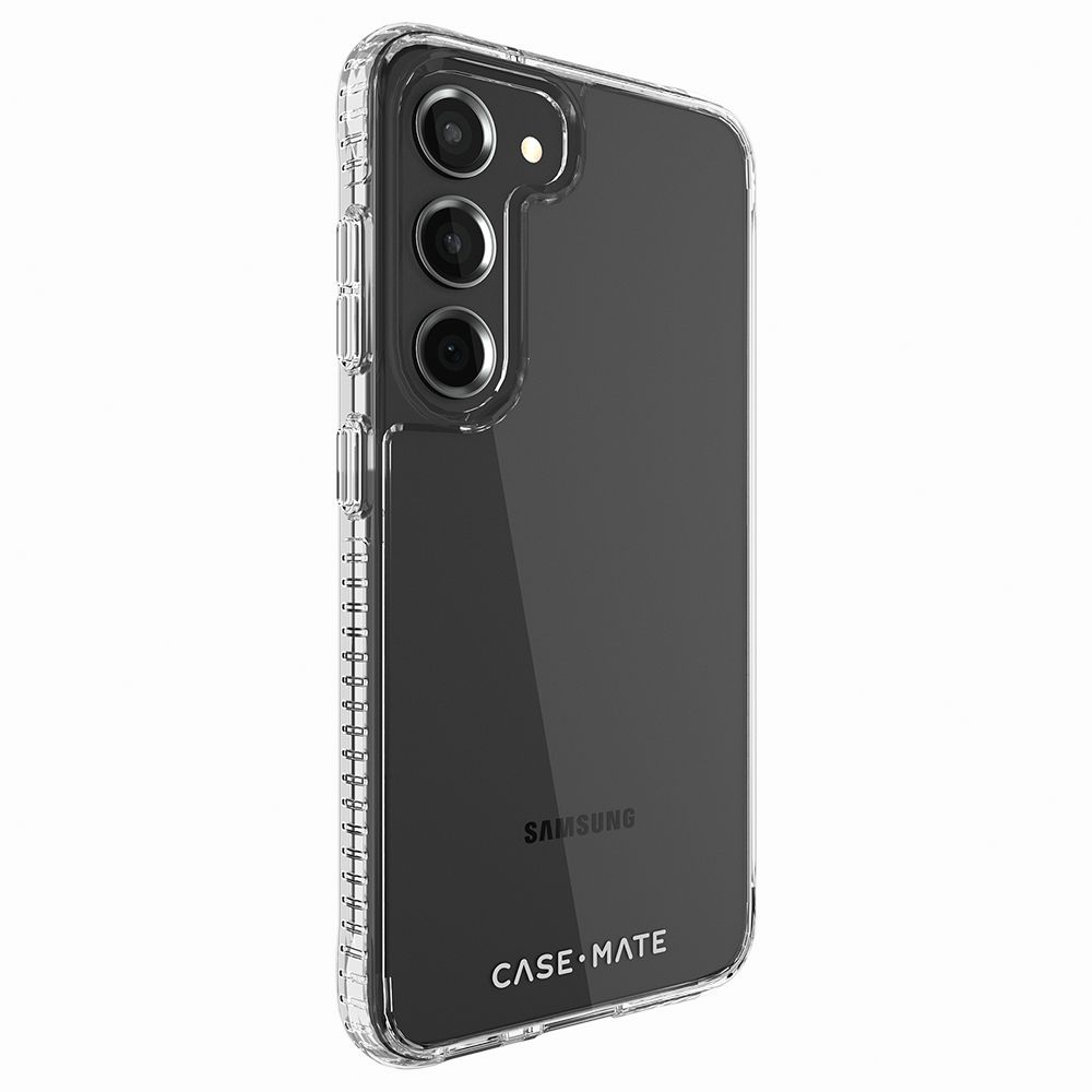 Case-Mate 美國 CASEMATE 三星 S23 專用 Tough Clear Plus 加強防摔環保抗菌透明保護殼