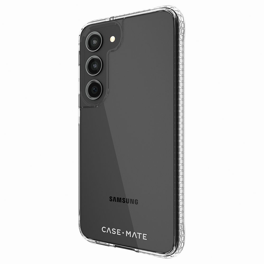 Case-Mate 美國 CASEMATE 三星 S23 專用 Tough Clear Plus 加強防摔環保抗菌透明保護殼