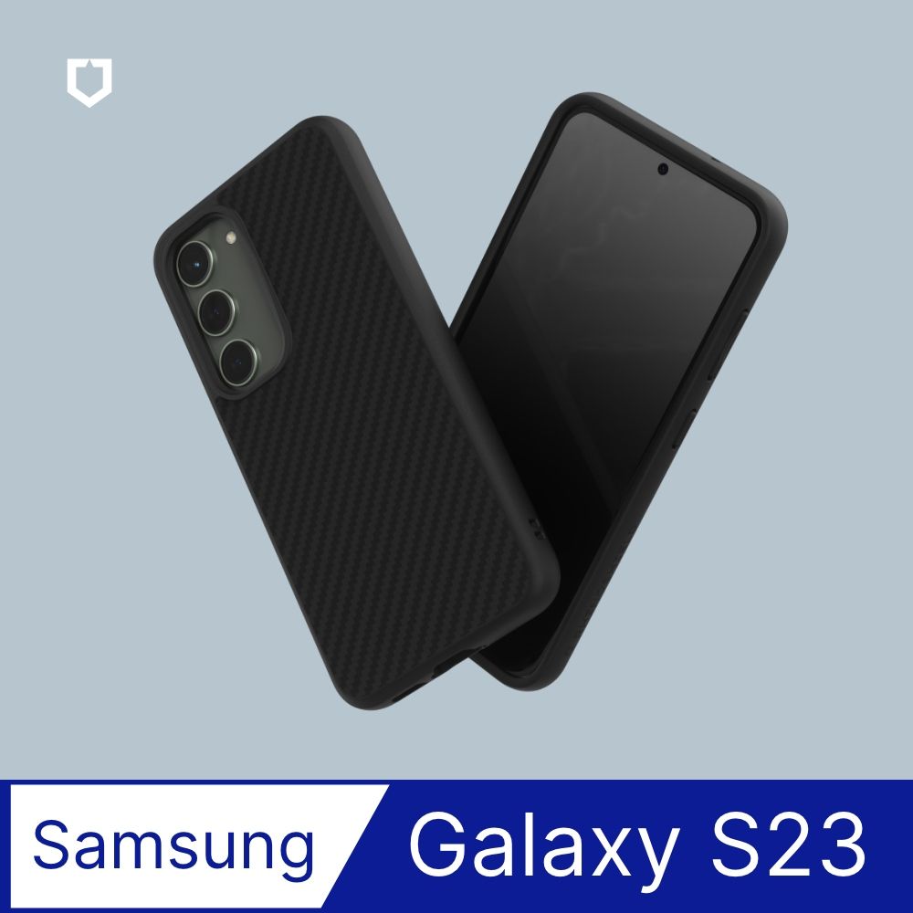 RHINOSHIELD 犀牛盾 Samsung Galaxy S23 (6.1吋) SolidSuit 經典防摔背蓋手機保護殼-碳纖維紋路