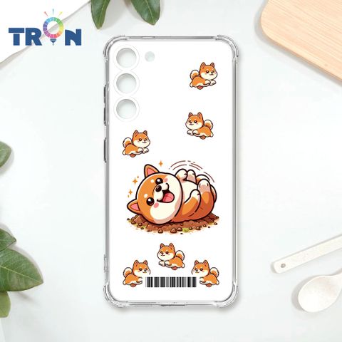 TRON 三星 S23  柴犬翻滾  載具 四角防摔殼 手機殼