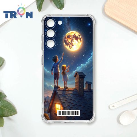 TRON 三星 S23  月圓夜  載具 四角防摔殼 手機殼
