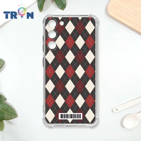 TRON 三星 S23  英式蘇格蘭格紋B款  載具 四角防摔殼 手機殼