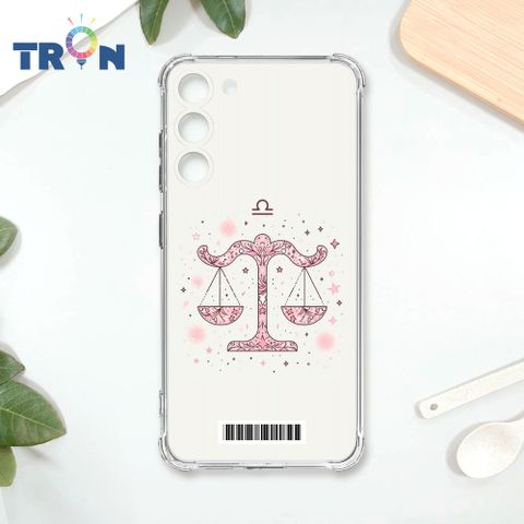 TRON 三星 S23  粉色系可愛星座  載具 四角防摔殼 手機殼