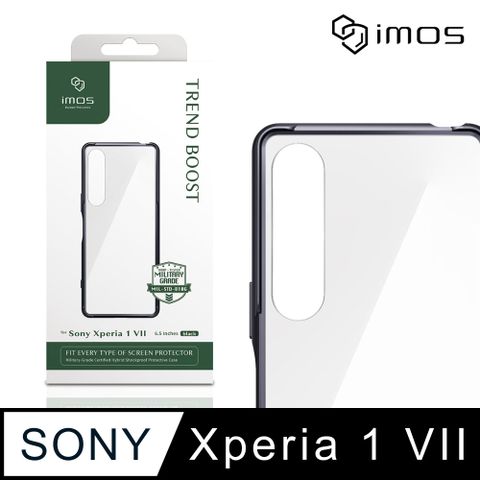 iMOS SONY Xperia 1 VII TREND BOOST軍規認證雙料防震保護殼