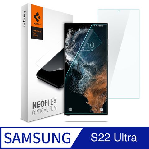 貼心提供完整裝機配件及使用步驟說明SGP / Spigen Galaxy S22 Ultra (6.8吋)_Neo Flex (F2)極輕薄防刮保護貼(2入組)