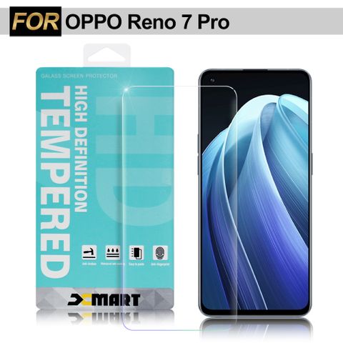 X mart Xmart for OPPO Reno 7 Pro 薄型 9H 玻璃保護貼-非滿版