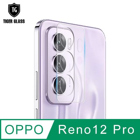 T.G OPPO Reno12 Pro鏡頭鋼化膜玻璃保護貼(防爆防指紋)