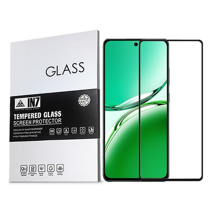 IN7 OPPO Reno12 F 5G (6.67) 高清 高透光2.5D滿版9H鋼化玻璃保護貼