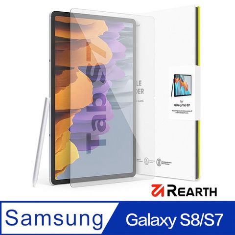For 三星 Galaxy S9/S9 FE/S8/S7Rearth Ringke 三星 Galaxy S9/S9 FE/S8/S7 平板強化玻璃螢幕保護貼