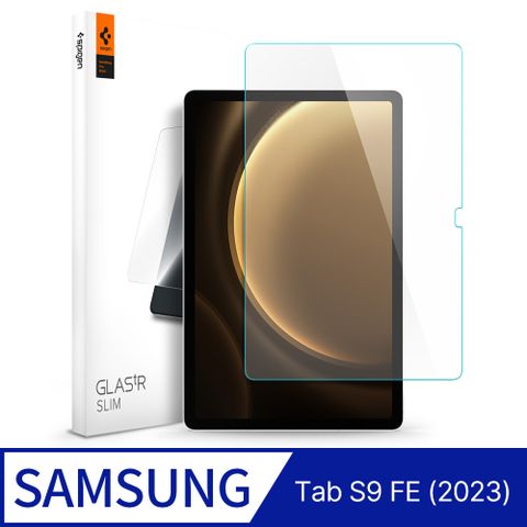 spigen Galaxy Tab S9 FE (2023) Glas.tR Slim-玻璃保護貼