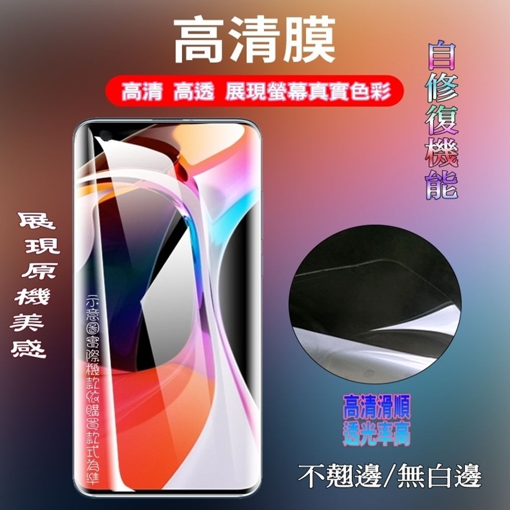  華為HUAWEI Mate 60 螢幕保護貼/機背保護貼 (透亮高清疏水款/霧磨砂強抗指紋款)