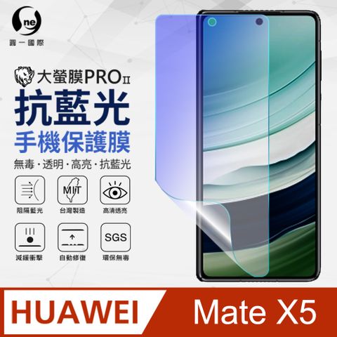 o-one 圓一 華為 HUAWEI Mate X5 副螢幕保護貼(次螢幕) 抗藍光螢幕保護貼 SGS環保無毒