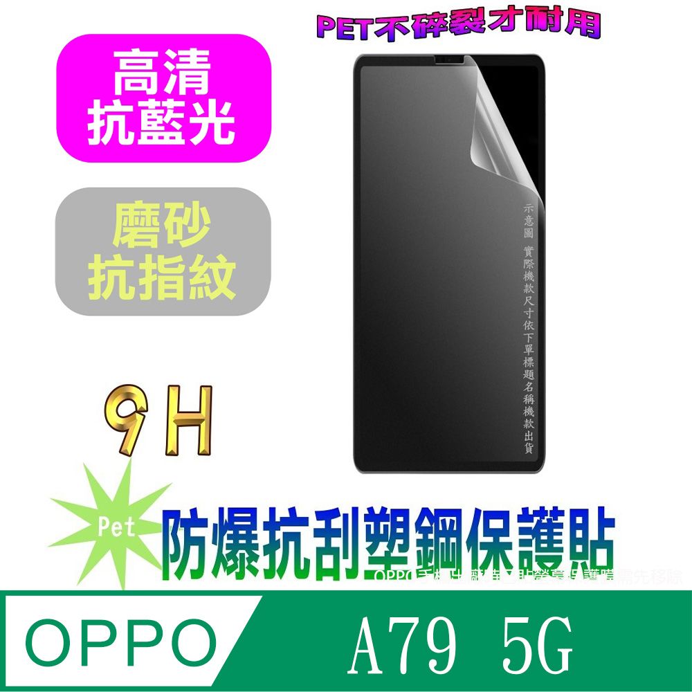  OPPO A79 5G (抗藍光高清款&磨砂抗炫強抗指紋)