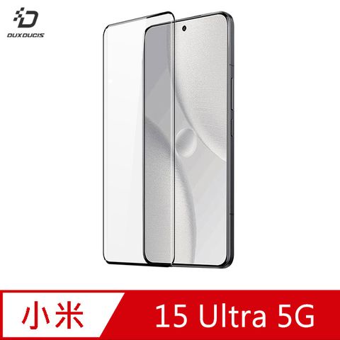 DUX DUCIS 小米 15 Ultra 5G 3D曲面全膠鋼化玻璃貼(黑邊)(CURVED)