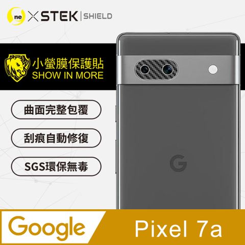 o-one 圓一 【-小螢膜】Google Pixel 7a 精孔鏡頭保護貼 美國頂級原料犀牛皮保護貼 頂級跑車犀牛皮 卡夢款(兩入組)