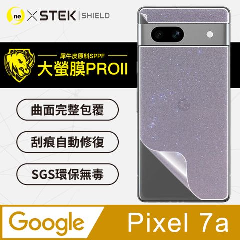 o-one 圓一 Google Pixel 7a  背蓋保護貼 超跑頂級包膜原料犀牛皮  通過檢測抗撞擊力達425公斤