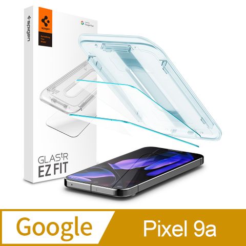 Spigen Google Pixel 9a Glas.tR EZ Fit-透明快易貼x2入