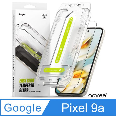 Rearth Ringke Google Pixel 9a 零失敗玻璃保護貼(2片裝)