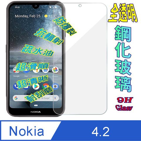 Nokia 諾基亞 4.2 硬度9H優化防爆玻璃保護貼