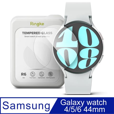 Rearth Ringke 三星 Galaxy Watch 4/5/6 (44mm) 玻璃螢幕保護貼(3+1片裝)