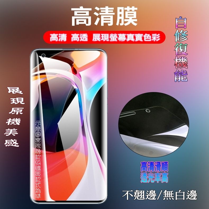  =柔韌太極膜=  Vivo X80 / X80 Pro 全屏滿版螢幕保護貼