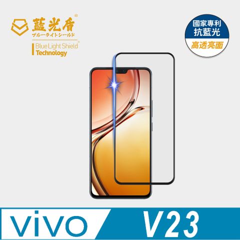 藍光盾 VIVO V23 9H超鋼化手機螢幕玻璃保護貼