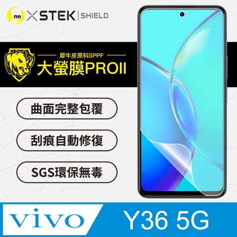 o-one 圓一 VIVO Y36 5G  螢幕保護貼 大螢膜PRO全新改版大升級頂級精品汽車界包膜原料犀牛皮使用更高級+更美觀+更好貼