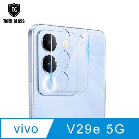 防水鍍膜 耐刮防指紋T.G vivo V29e 5G鏡頭鋼化膜玻璃保護貼(防爆防指紋)