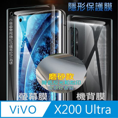 vivo X200 Ultra 螢幕保護貼&機背保護貼