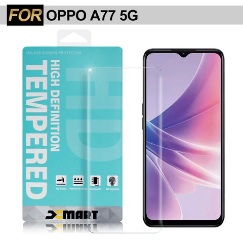 X mart Xmart for OPPO A77 5G 薄型 9H 玻璃保護貼-非滿版