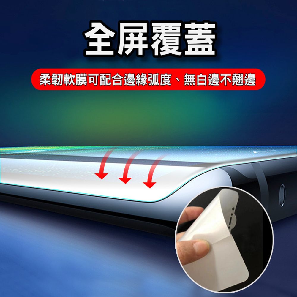  ~降藍光_疏水防爆柔韌膜~ vivo V29 5G 全屏螢幕保護貼(高清亮面/磨砂霧面)