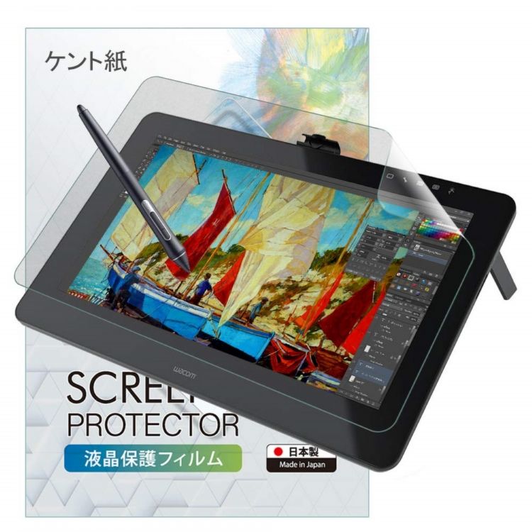 ELECOM Wacom C 16擬紙感保貼肯特- PChome 24h購物