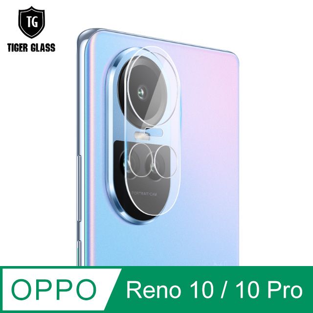 T.G  OPPO Reno10 / 10 Pro 5G 鏡頭鋼化膜玻璃保護貼(防爆防指紋)