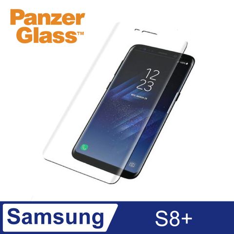 PanzerGlass 3D 滿版耐衝擊高透鋼化玻璃保護貼(Samsung Galaxy S8 Plus) - 透明