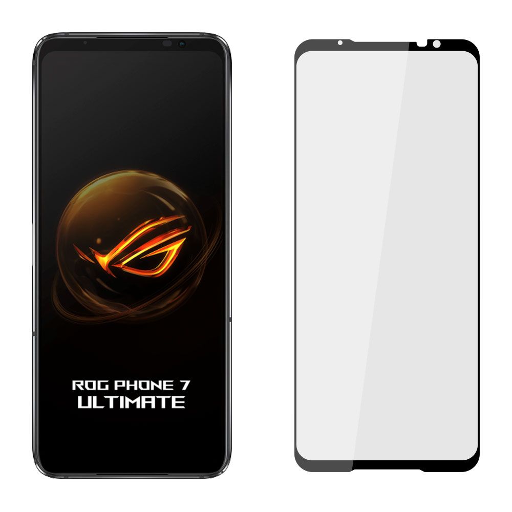 YADI 亞第 ASUS ROG Phone 7/7 Ultimate  專用 水之鏡 AGC 全滿版手機玻璃保護貼