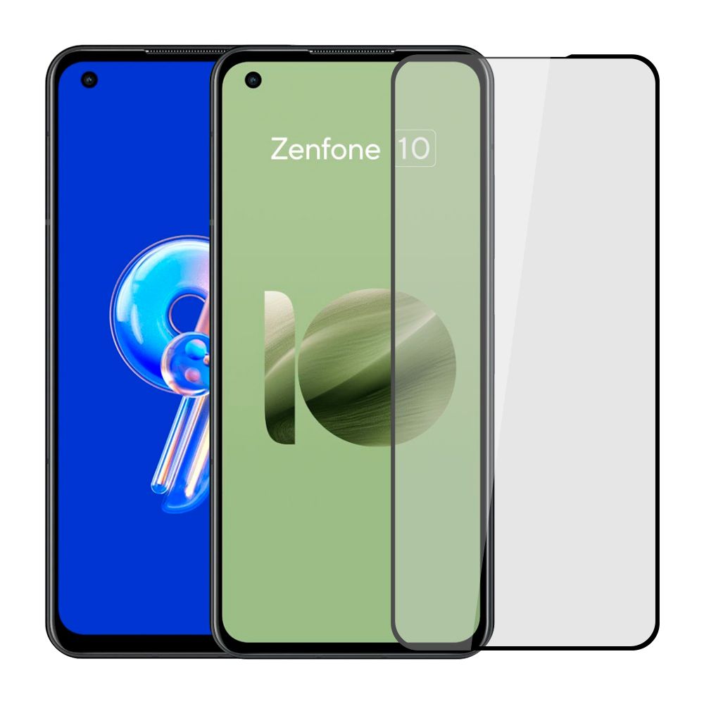 YADI 亞第 ASUS Zenfone 9/Zenfone 10/5.9吋  專用 水之鏡 AGC 全滿版手機玻璃保護貼