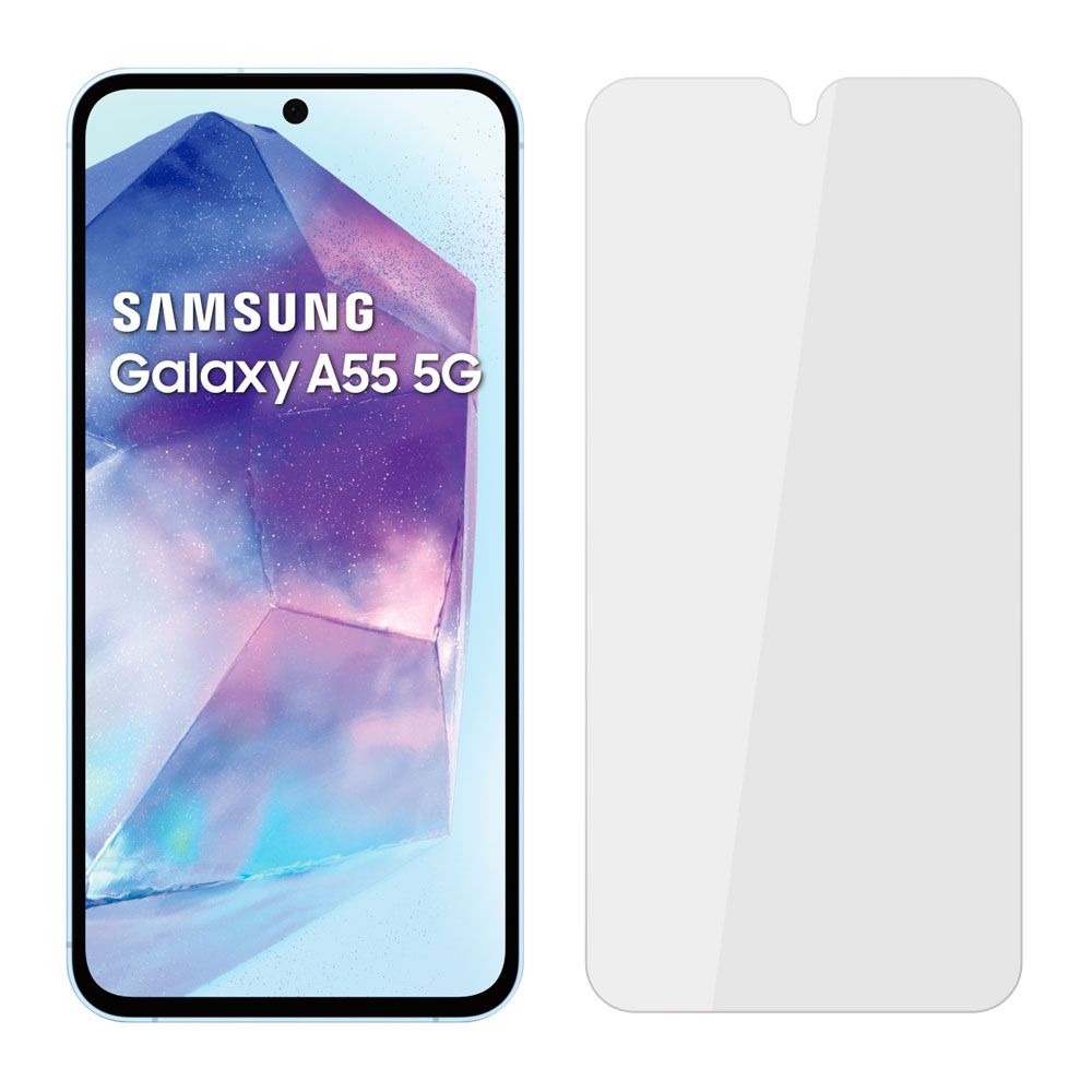 YADI 亞第 Samsung Galaxy A35 A55 6.6吋 2024  專用 水之鏡 AGC高清透手機玻璃保護貼