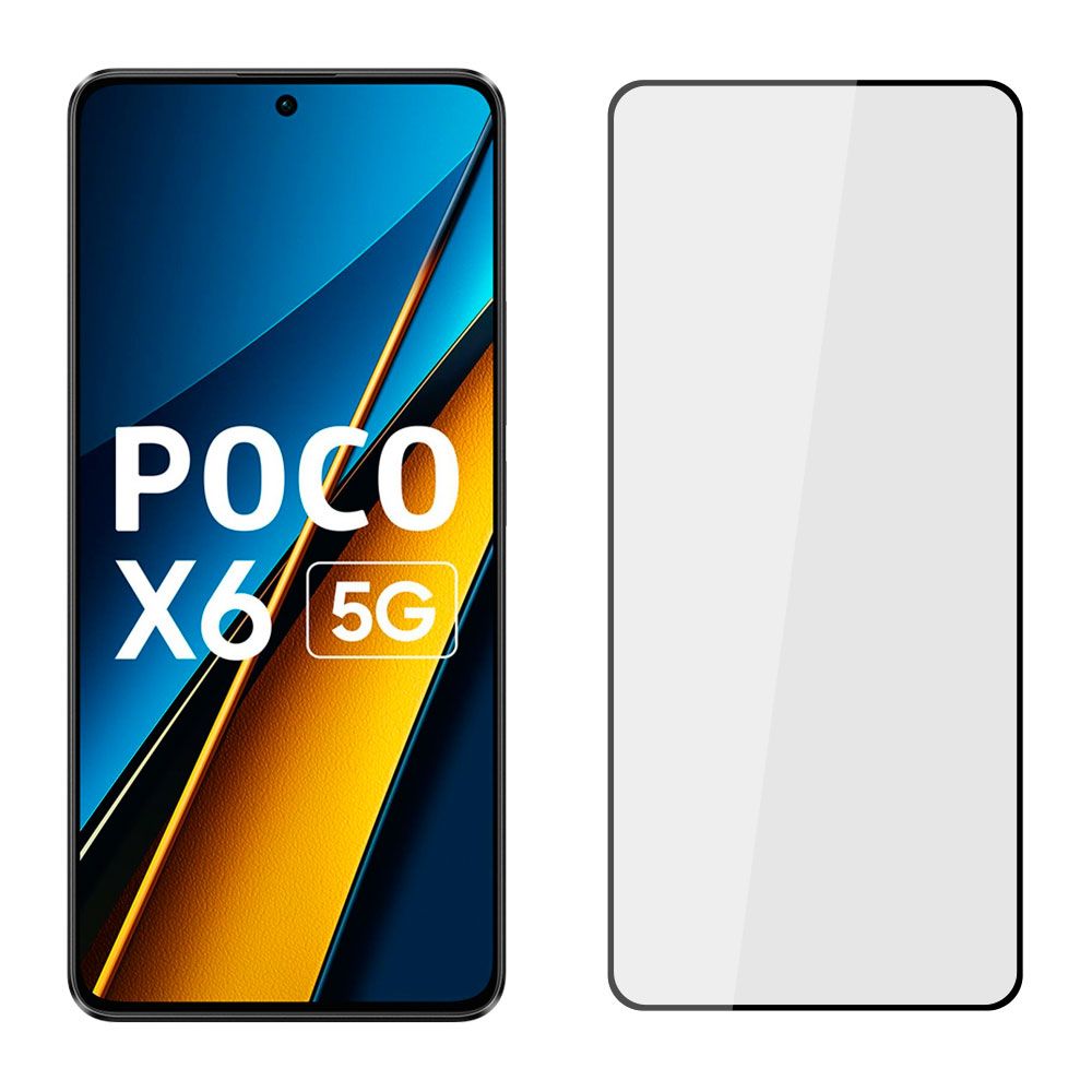 YADI 亞第 POCO X6 6.67吋 2024  專用 水之鏡 AGC 全滿版手機玻璃保護貼